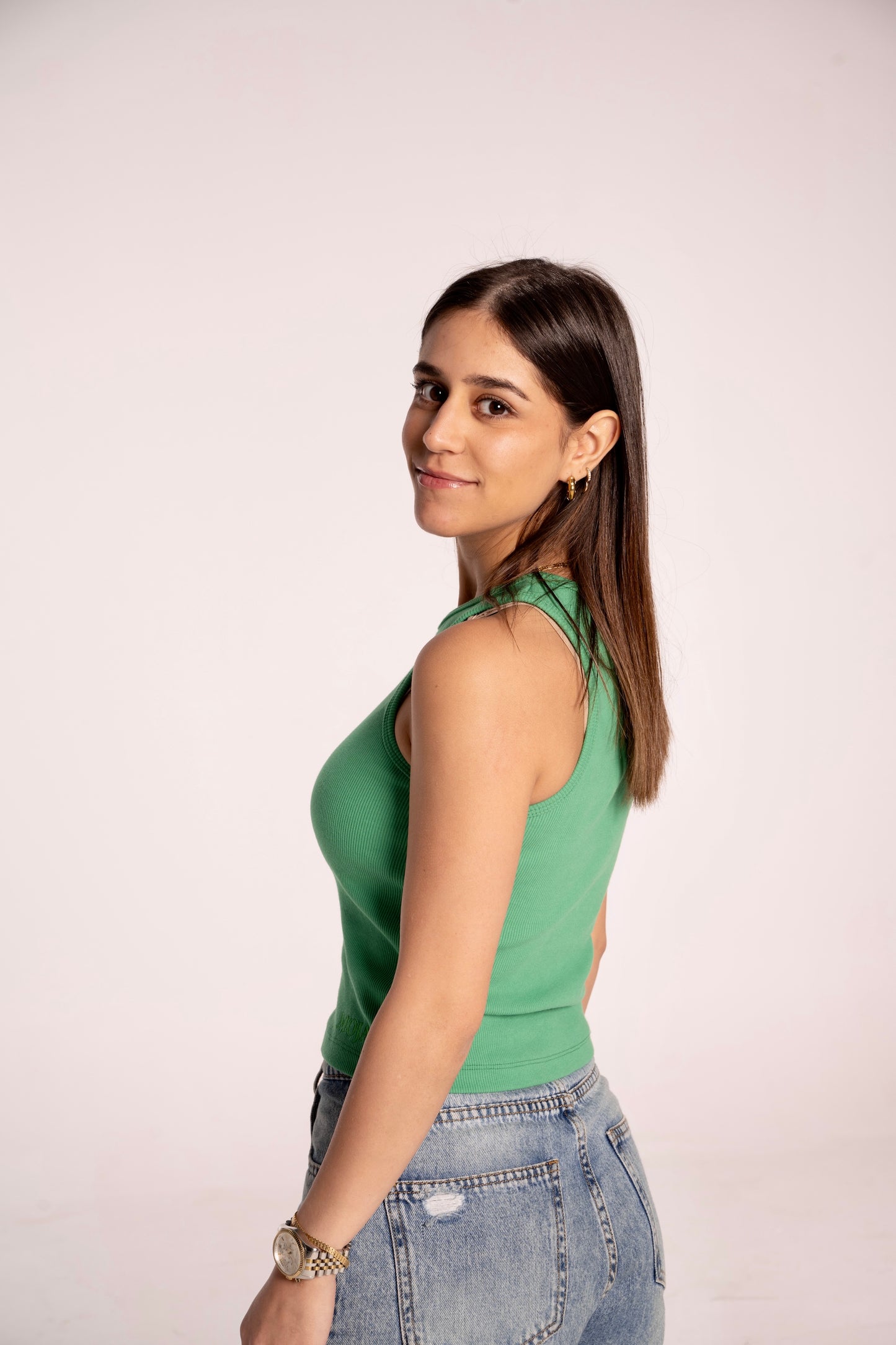 Green Tank Top