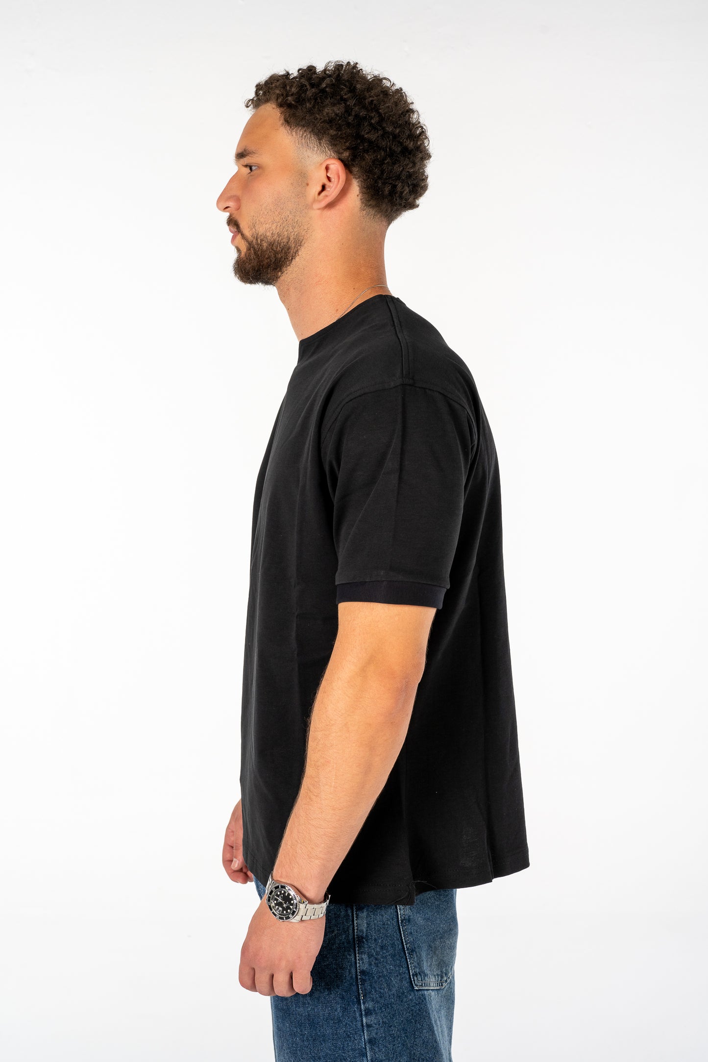 Black V Tee