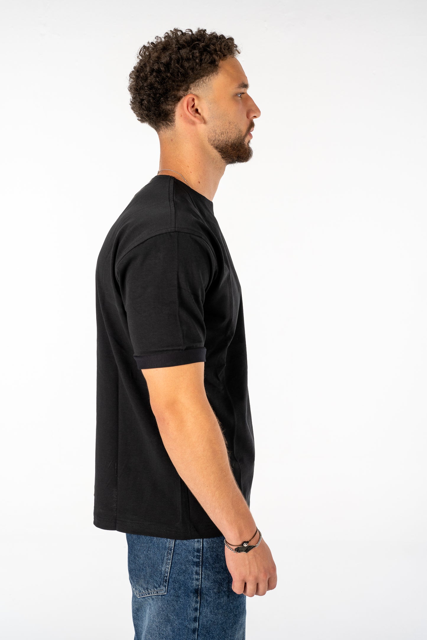 Black V Tee