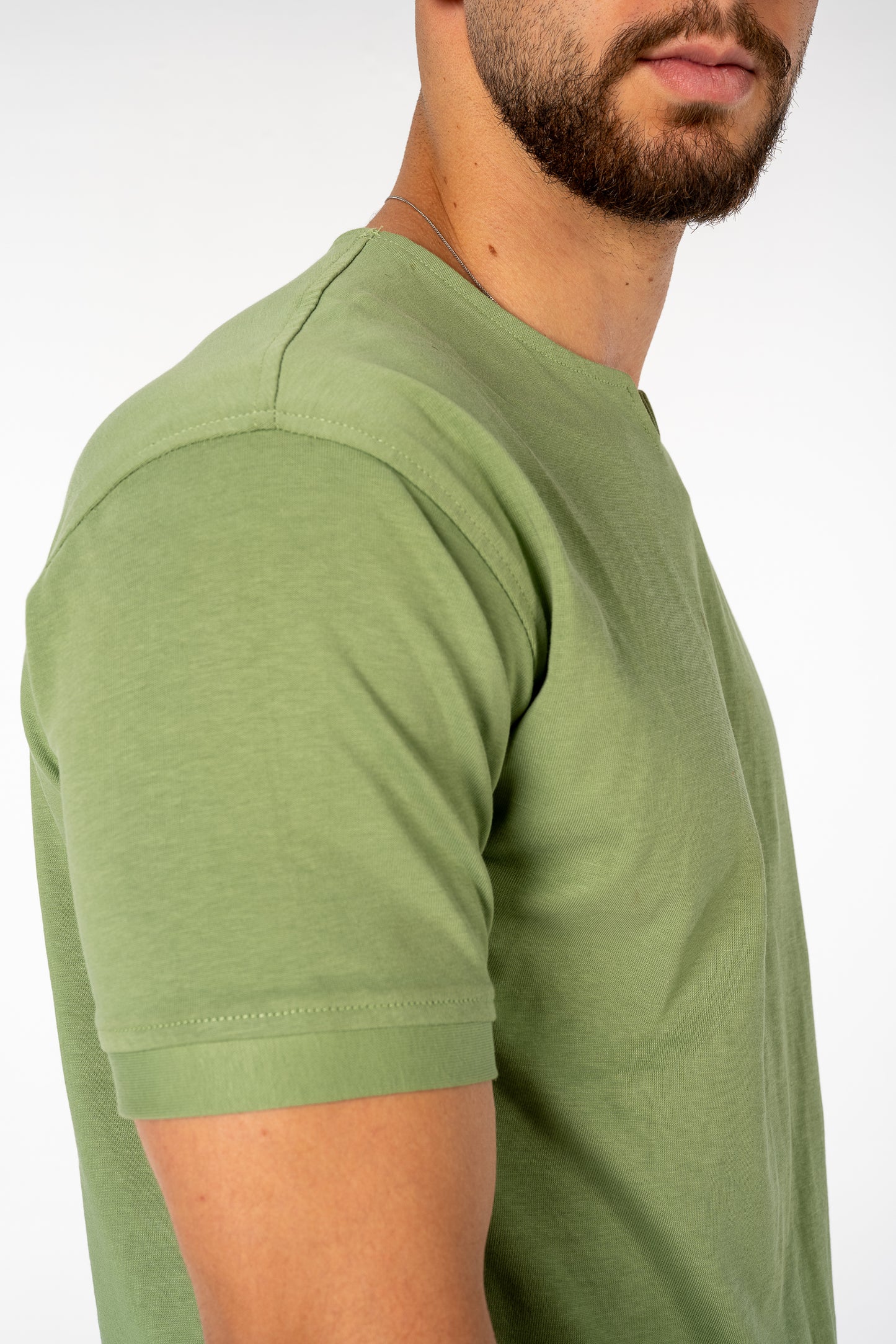 Mint Green V Tee
