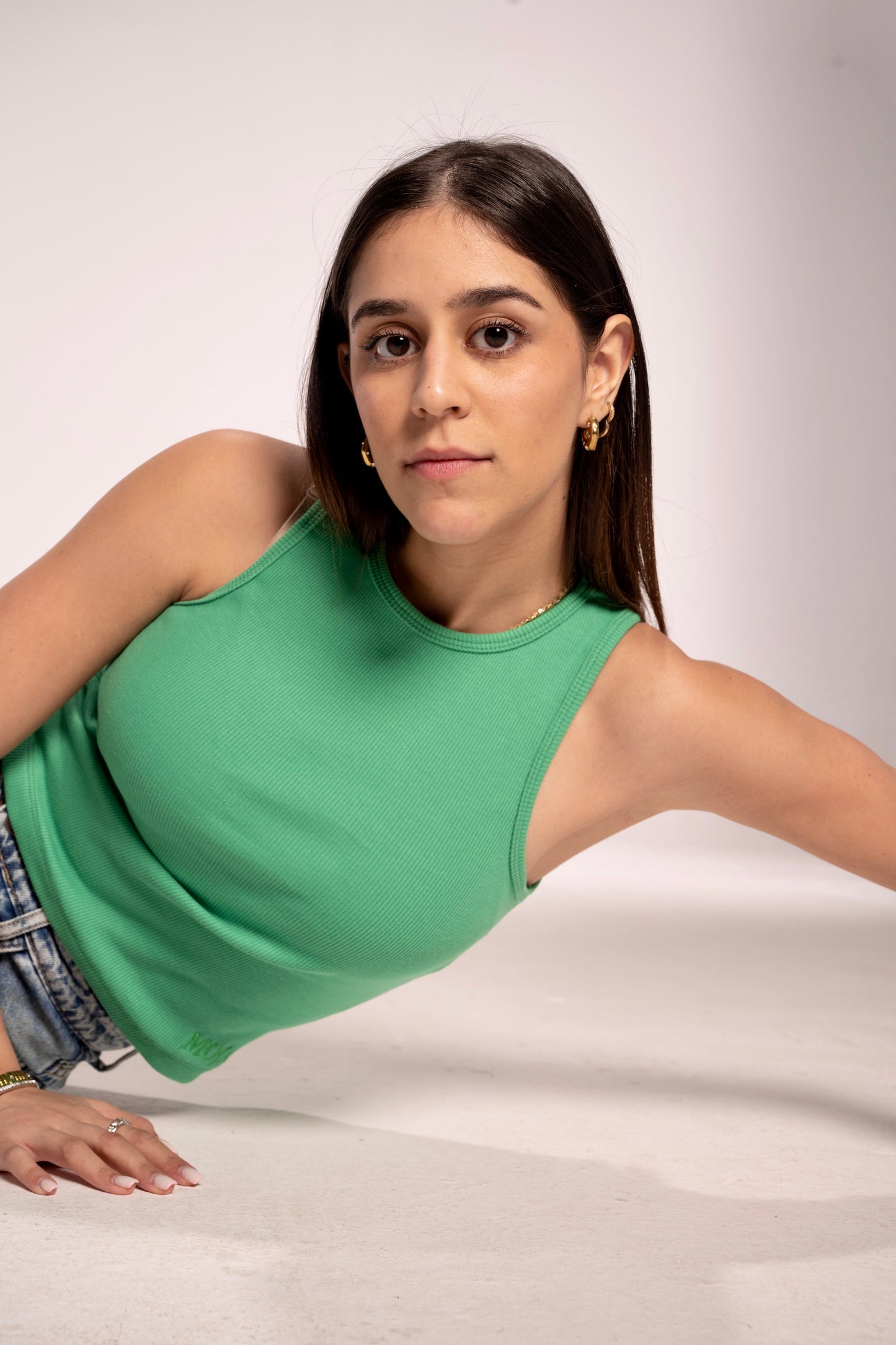 Green Tank Top