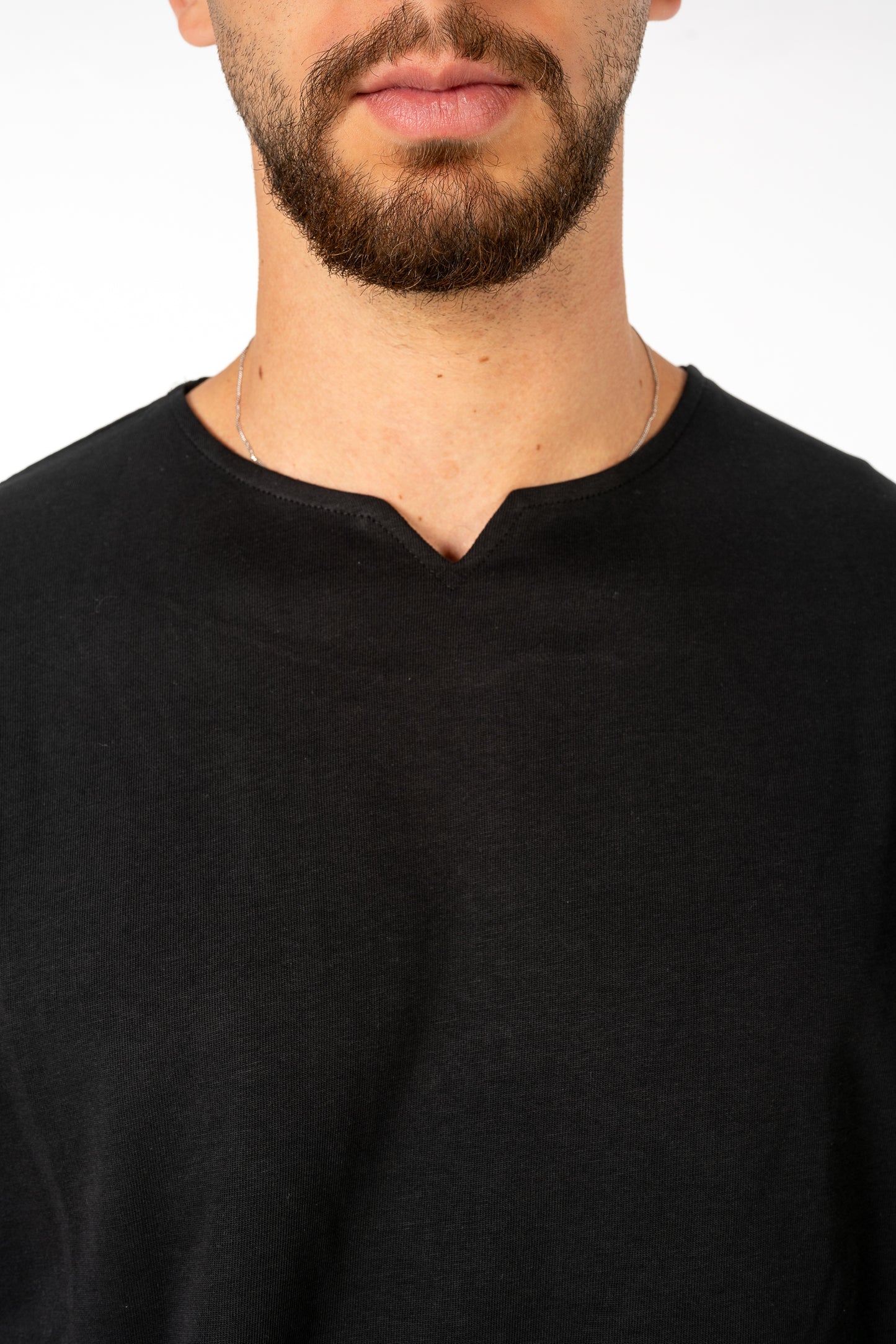 Black V Tee
